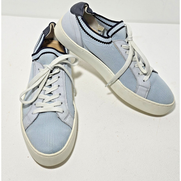 Boden Womens Hazel Trainers Sneakers Lace Up Blue & Navy Shoes Sz 42 - Picture 1 of 10